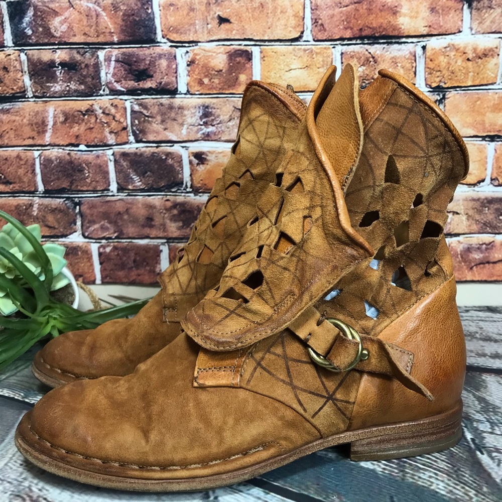 🍀🌸 A.S 98 Nellyn Leather Suede Bootie 🌸🍀 - Picture 16 of 16